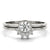 Round Rub Over Diamond Ring