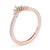 Marquise Chevron Pavé Wedding Ring