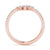 Marquise Chevron Pavé Wedding Ring