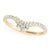 Marquise Chevron Pavé Wedding Ring