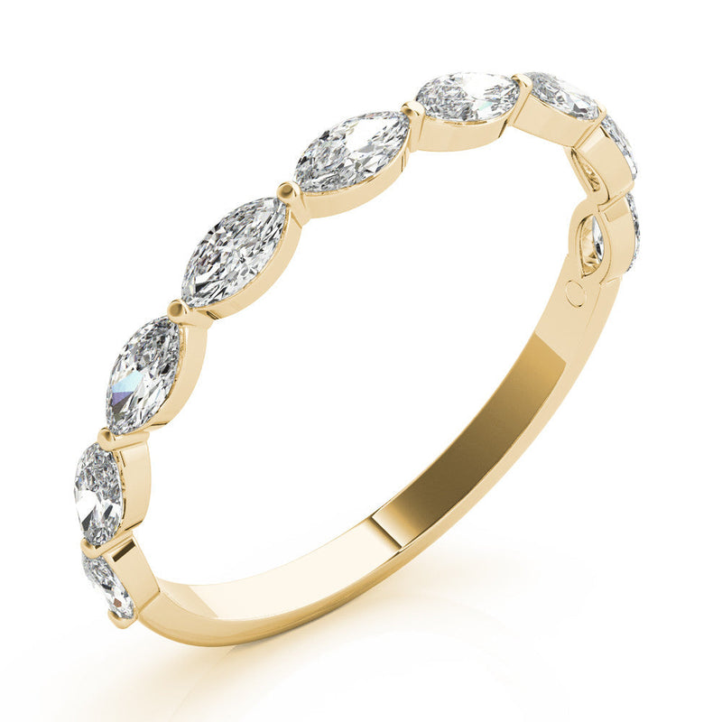 Marquise Diamond Wedding Ring