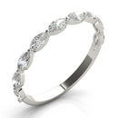 Marquise Diamond Wedding Ring