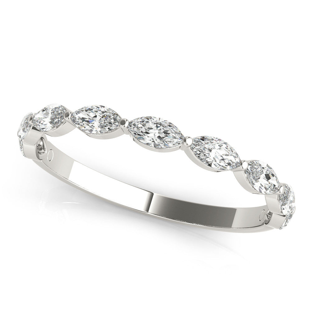 Marquise Diamond Wedding Ring