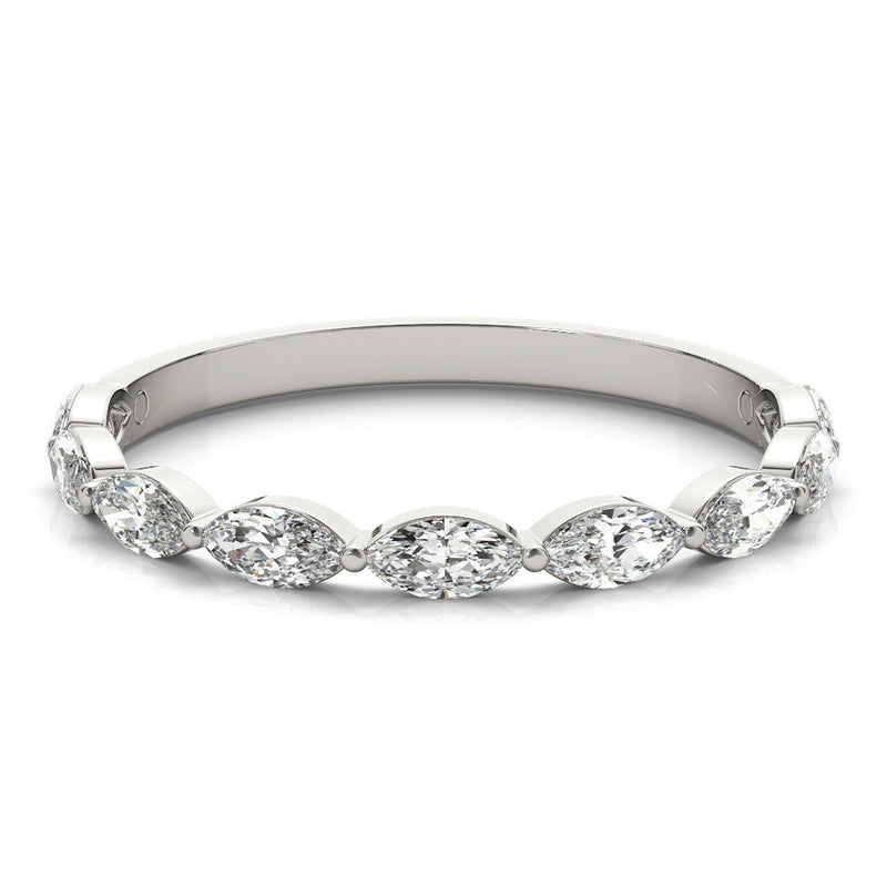 Marquise Diamond Wedding Ring