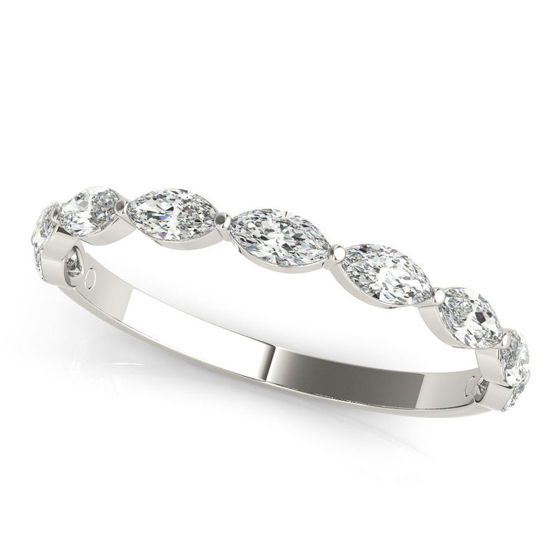 Marquise Diamond Wedding Ring