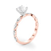 Oval Cut Marquise Shoulders Engagement Ring DiamondStatus