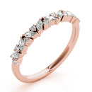 Marquise / Round Diamond Wedding Ring