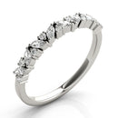 Marquise / Round Diamond Wedding Ring