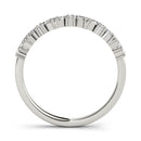 Marquise / Round Diamond Wedding Ring