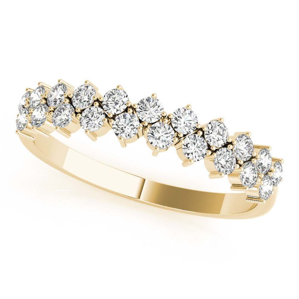 Round Diamond Wedding Ring