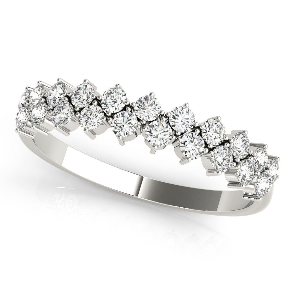 Round Diamond Wedding Ring