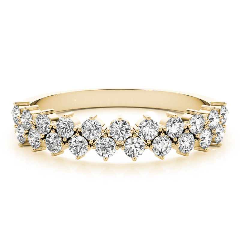 Round Diamond Wedding Ring