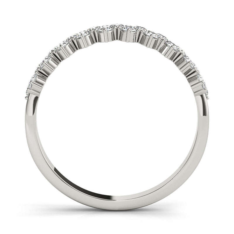 Round Diamond Wedding Ring