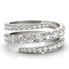 Round Open Pavé Diamond Ring DiamondStatus