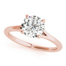 Round Solitaire Engagement Ring DiamondStatus