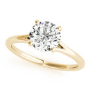 Round Solitaire Engagement Ring DiamondStatus