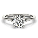 Round Solitaire Engagement Ring DiamondStatus