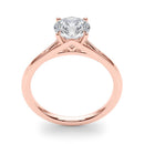Round Solitaire Engagement Ring DiamondStatus