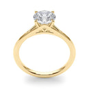 Round Solitaire Engagement Ring DiamondStatus