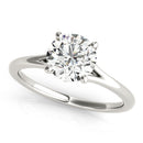 Round Solitaire Engagement Ring DiamondStatus