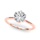 Round Solitaire Engagement Ring DiamondStatus