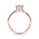 Round Solitaire Engagement Ring DiamondStatus