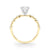 Round Scatter Engagement Ring