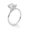 Emerald Solitaire Engagement Ring DiamondStatus