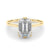 Emerald Solitaire Engagement Ring