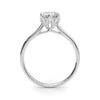 Emerald Solitaire Engagement Ring DiamondStatus
