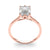 Emerald Solitaire Engagement Ring