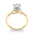 Emerald Solitaire Engagement Ring