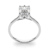 Emerald Solitaire Engagement Ring DiamondStatus
