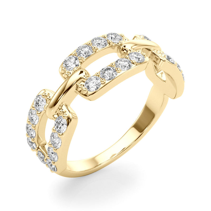 Belt Pavé Diamond Ring