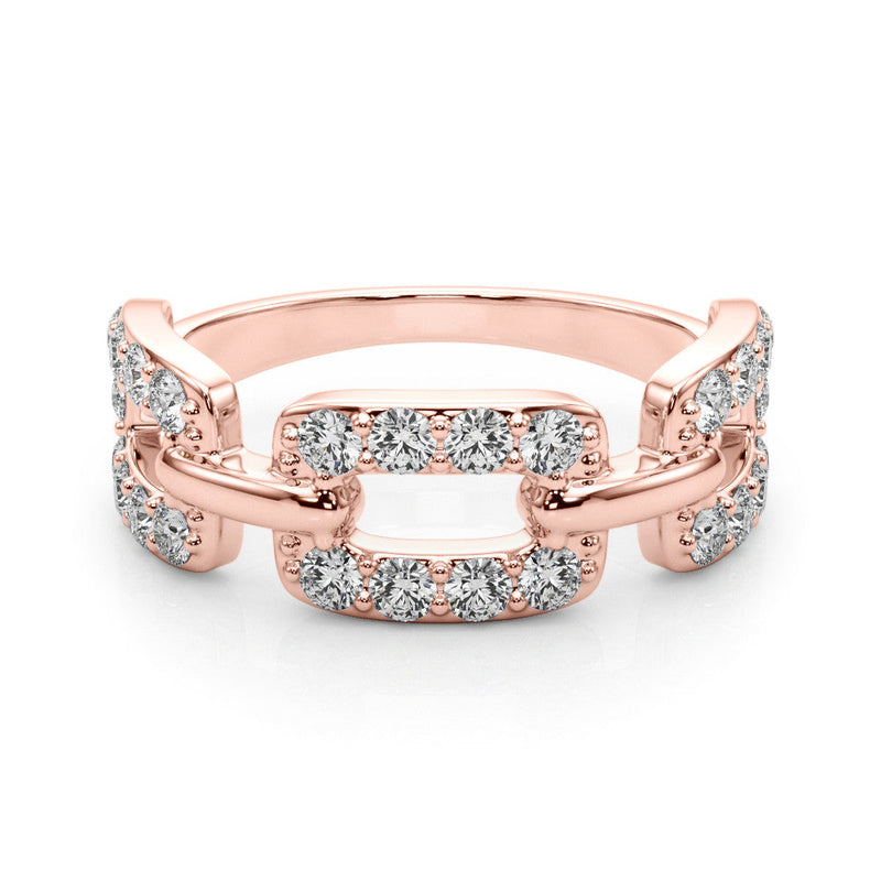 Belt Pavé Diamond Ring
