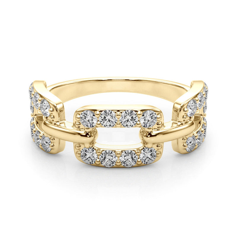 Belt Pavé Diamond Ring