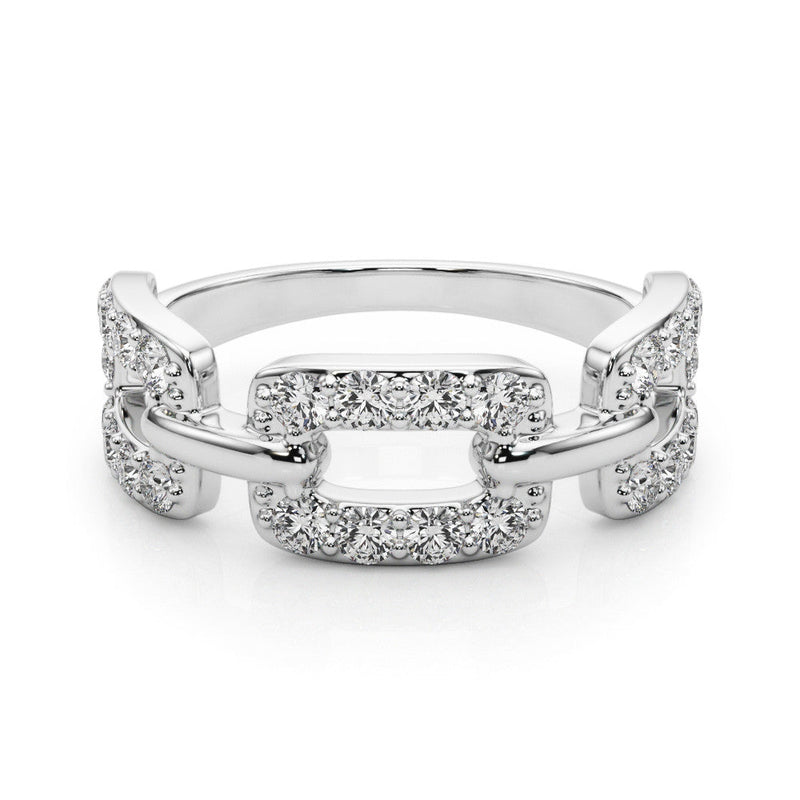 Belt Pavé Diamond Ring