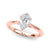 Pear Solitaire Engagement Ring