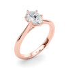 Pear Solitaire Engagement Ring DiamondStatus