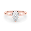 Pear Solitaire Engagement Ring DiamondStatus
