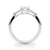 Pear Baguette Shoulders Engagement Ring