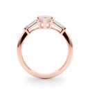 Marquise Baguette Shoulders Engagement Ring DiamondStatus