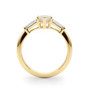 Marquise Baguette Shoulders Engagement Ring DiamondStatus