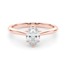 Oval Solitaire Engagement Ring