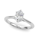 Oval Solitaire Engagement Ring