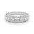 Oval Five Stone Wedding Ring
