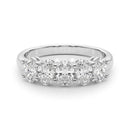 Oval Five Stone Wedding Ring