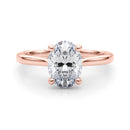 Oval Solitaire Engagement Ring