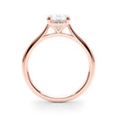 Oval Solitaire Engagement Ring