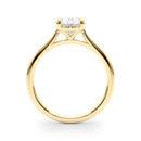 Oval Solitaire Engagement Ring